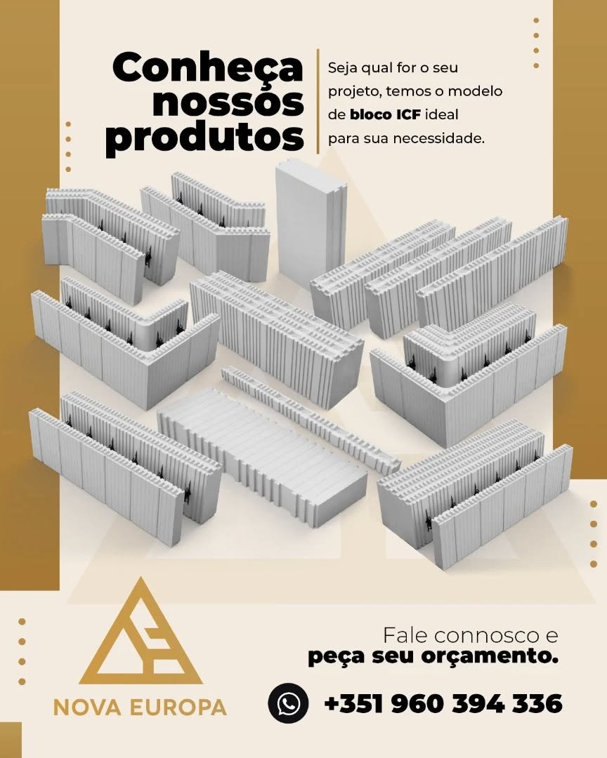 Temos uma linha completa de blocos ICF para atender cada etapa e necessidade da sua obra, com mais eficiência, conforto e qualidade construtiva. Peça seu orçamento.

#ICF #BlocosICF #ConstruçãoInteligente #Engenharia