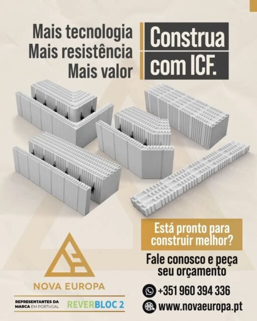 Construir com ICF significa reduzir desperdícios, acelerar prazos e entregar uma construção de elevado desempenho.
É uma tecnologia cada vez mais utilizada em projetos residenciais, comerciais e edifícios energeticamente eficientes.
Invista numa solução preparada para o futuro.
#ICFPortugal #Construção #Empreiteiro #Construtores #Remodelação